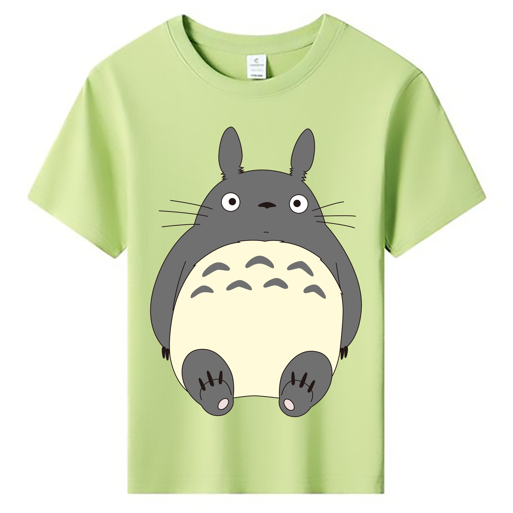 （画像用） となりのトトロ 草壁メイ 草壁サツキ My Neighbor Totoro Satsuki Kusakabe Mei Kusakabe 綿100％キッズTシャツ（フロントプリント）